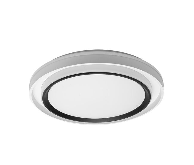 Plafon de techo metal color blanco serie meyer 50cm