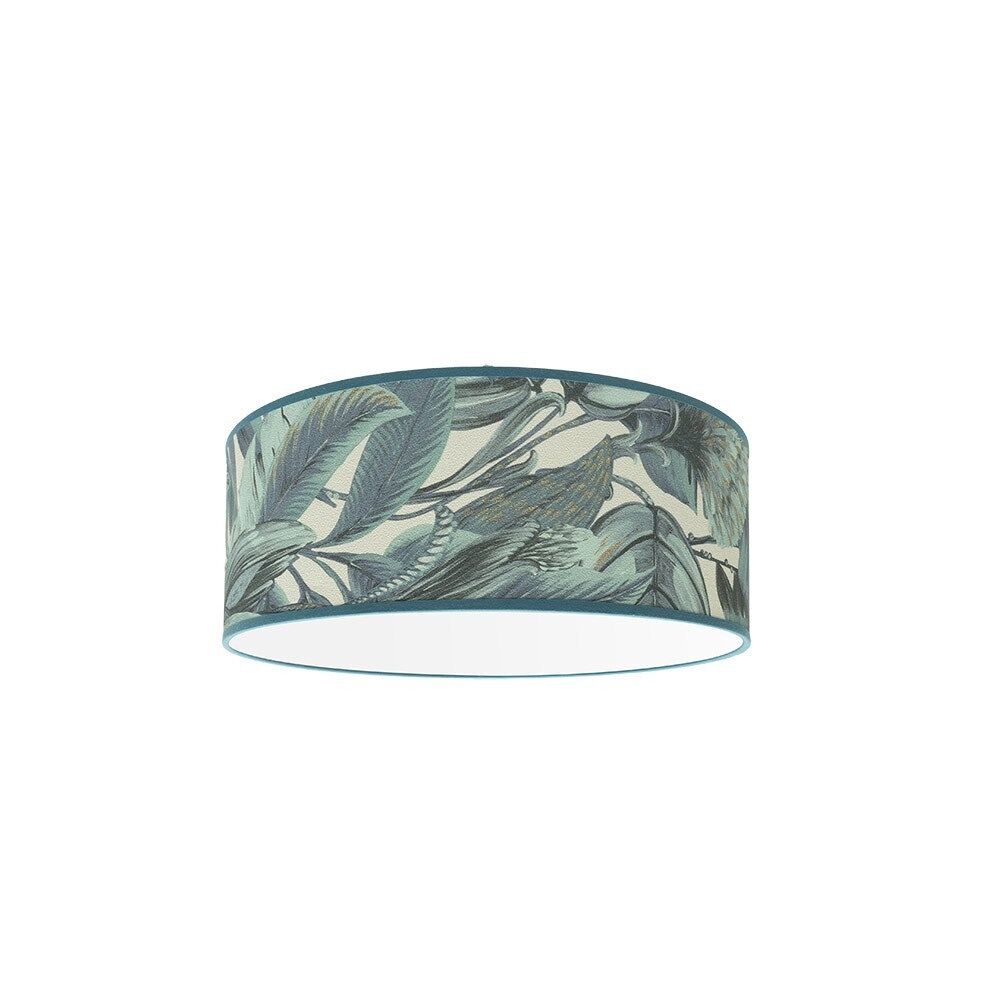 Plafon de techo metal color azul serie argel 40cm