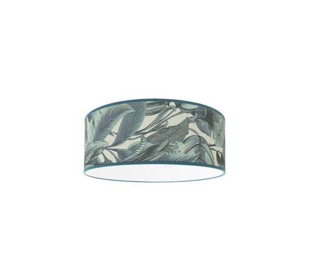 Plafon de techo metal color azul serie argel 40cm