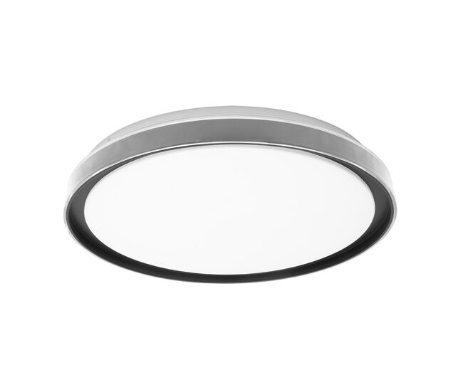 Plafon de techo metal color blanco serie bianca 50cm