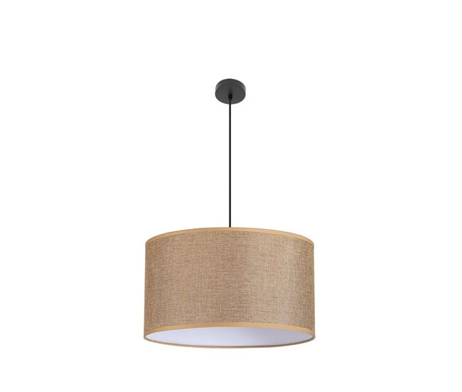 Lampara de techo metal color marron serie jin 60cm