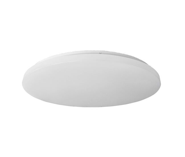 Plafon de techo metal color blanco serie tadeo 48cm