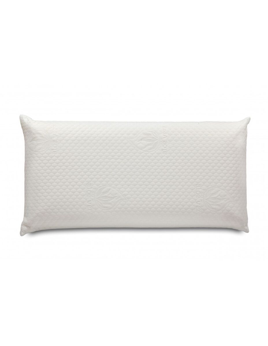 Almohada Viscoelástica con tratamiento de Aloe Vera y funda extraíble 35x80
