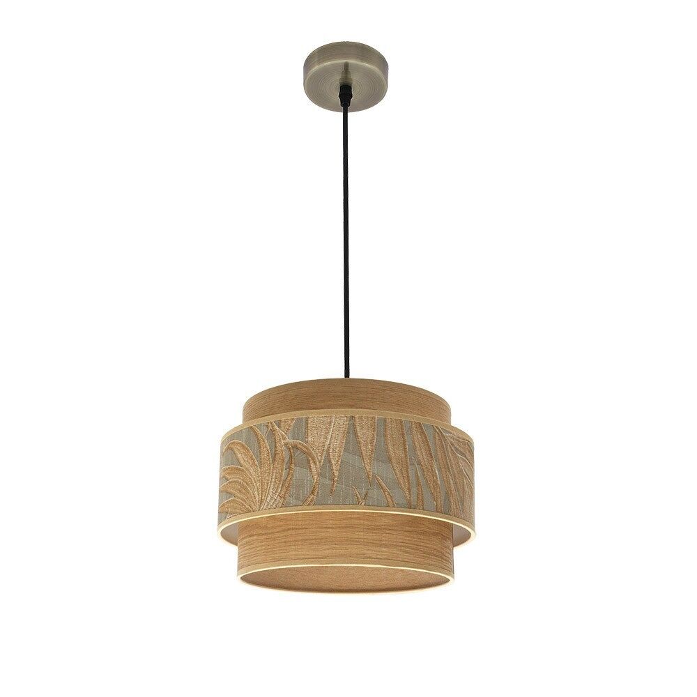 Lámpara De Techo Metal Serie Samoa