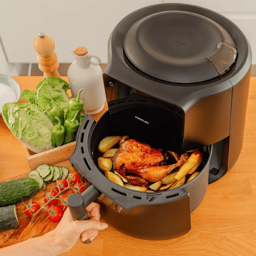 Fritadeira de Ar Cecotec Cecofry Rain 1500 W 1550 W 5,5 L Preto