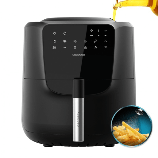 Fritadeira de Ar Cecotec Cecofry Rain 1500 W 1550 W 5,5 L Preto