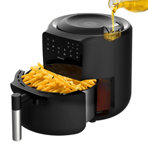 Fritadeira de Ar Cecotec Cecofry Rain 1500 W 1550 W 5,5 L Preto