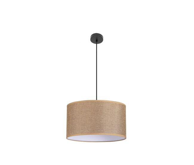 Lampara de techo metal color marron serie jin 50cm