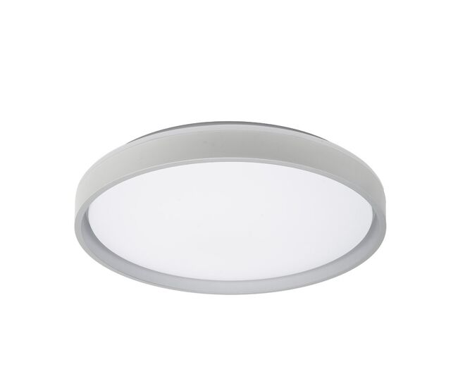 Plafon de techo metal color blanco serie morgan 50cm
