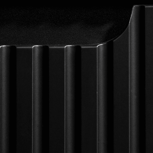 Móvel de lavatório simples encastrado 80cm 2 portas Riva Preto