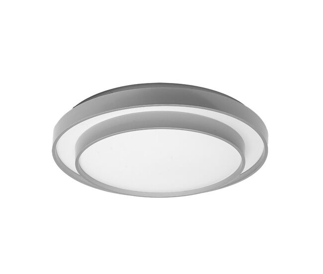 Plafon de techo metal color blanco serie fana 50cm