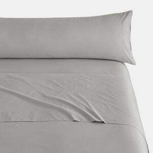 Conjunto de Lençóis Três Peças de Microfibra Perla Lisa Cama 180cm Donegal Collections