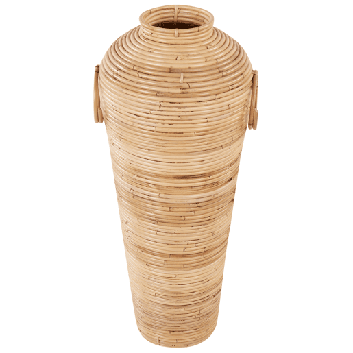 Jarro decorativo ELATIA Rattan 70 cm Natural