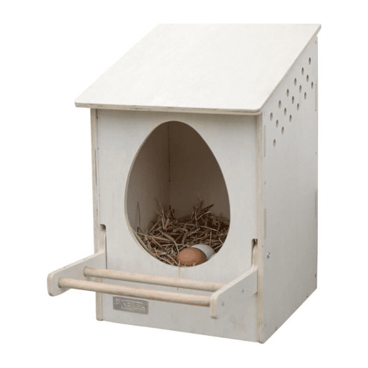 Ninho Kerbl Branco Madeira 51 x 34 x 53 cm Galinha Ninho Kerbl Branco Madeira 51 x 34 x 53 cm Galinha