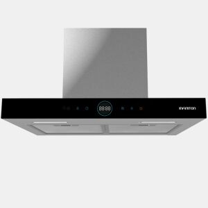 Exaustor INFINITON CMPT-A60I - Aço inoxidável, 60cm, 800m³h, 250W, T invertido, Controlo remoto