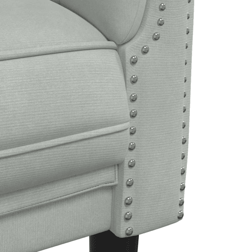 vidaXL Sofá de 3 lugares veludo cinzento-claro vidaXL Sofá de 3 lugares veludo cinzento-claro