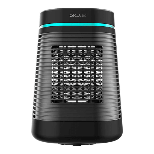 Cecotec Aquecedor cerâmico de mesa com 1500 W, função Oscilação, termóstato ajustável e 3 modos de funcionamento.