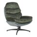 Beliani Sillón EIDE Beliani Sillón EIDE Verde Oscuro