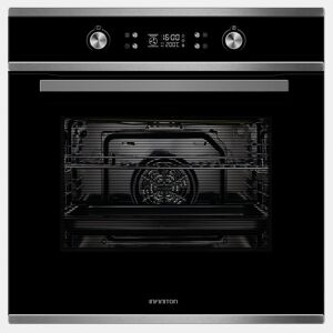 Forno pirolítico INFINITON P659AT, 70 litros, 3200 W, 9 funções, preto cristal