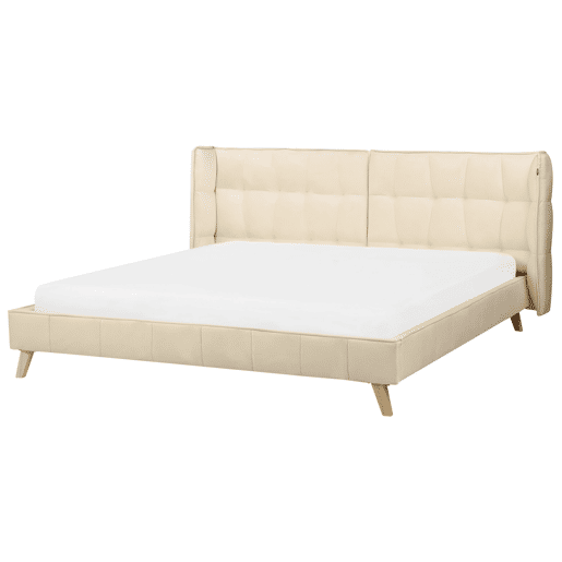 Beliani Cama Veludo SENLIS Beliani Cama Veludo SENLIS