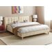 Beliani Cama Terciopelo SENLIS 254x220 Beliani Cama Terciopelo SENLIS 254x220 Beige