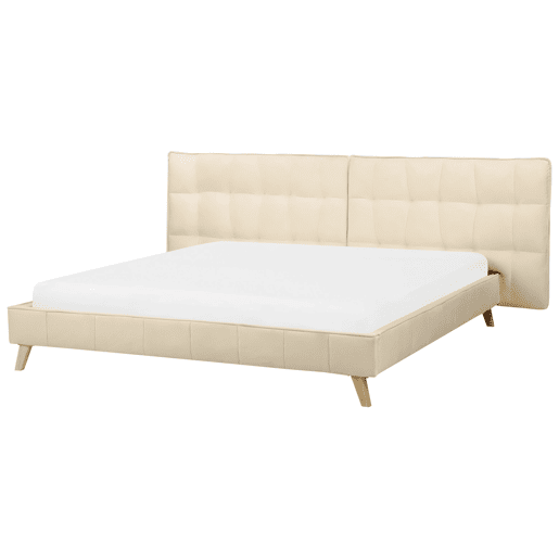 Beliani Cama Veludo SENLIS Beliani Cama Veludo SENLIS