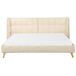 Beliani Cama Terciopelo SENLIS 254x220 Beliani Cama Terciopelo SENLIS 254x220 Beige