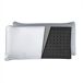 Almohada Viscoelástica Carbono Activo Tejido Frío 90x34 Almohada Viscoelástica Carbono Activo Tejido Frío 90x34 Blanco/ Gris