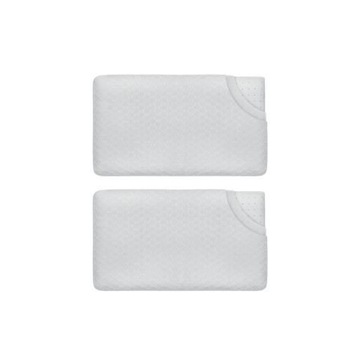 Conjunto de 2 Almofadas Infantis Respirantes em Tecido de Bambu