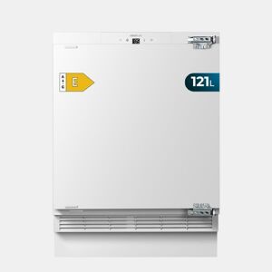 Cecotec Frigorífico encastrável com 121 L de capacidade, classe E e Fast Freezing.