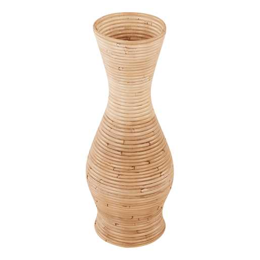 Jarro decorativo TRINISA Rattan 50 cm Natural
