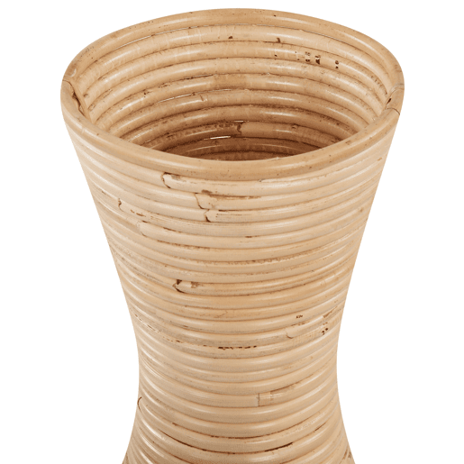 Jarro decorativo TRINISA Rattan 50 cm Natural