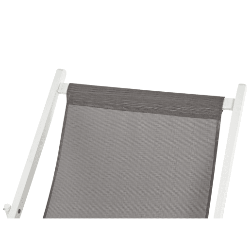 Cadeira de praia dobrável LOCRI II Metal Cinzento