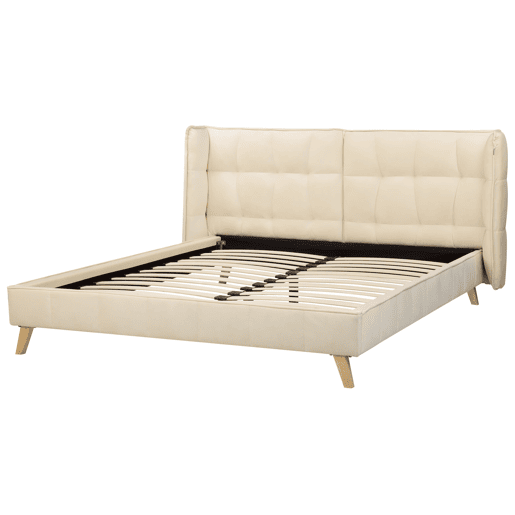 Beliani Cama Veludo SENLIS Beliani Cama Veludo SENLIS