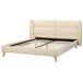 Beliani Cama Terciopelo SENLIS 234x220 Beliani Cama Terciopelo SENLIS 234x220 Beige