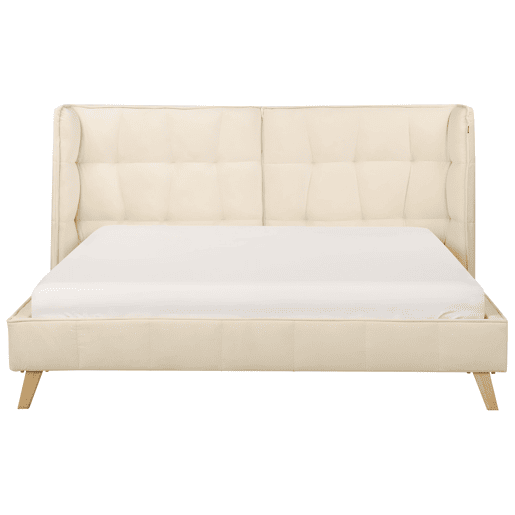 Beliani Cama Veludo SENLIS Beliani Cama Veludo SENLIS