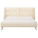 Beliani Cama Terciopelo SENLIS 234x220 Beliani Cama Terciopelo SENLIS 234x220 Beige