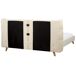 Beliani Cama Terciopelo SENLIS 234x220 Beliani Cama Terciopelo SENLIS 234x220 Beige