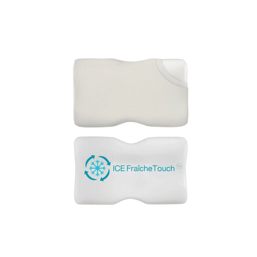Almofada Ergonômica Cervical DUO PREMIUM com Fronha Refrescante ICE FreshTouch Almofada Ergonômica Cervical DUO PREMIUM com Fronha Refrescante ICE FreshTouch
