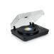 Tocadiscos Bluetooth con altavoces integrados Tocadiscos Bluetooth con altavoces integrados Negro