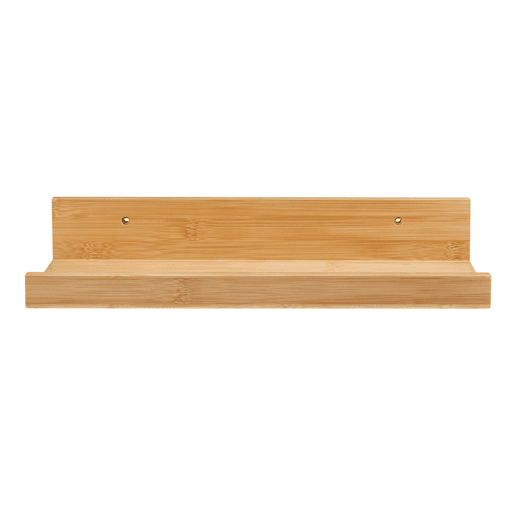 Conjunto de 3 prateleiras flutuantes Gildeskål bamboo 40x13x7cm - Natural en.casa