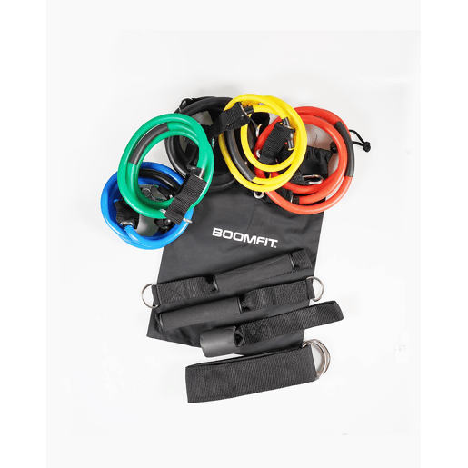 Kit 5 elásticos de resistência - BOOMFIT