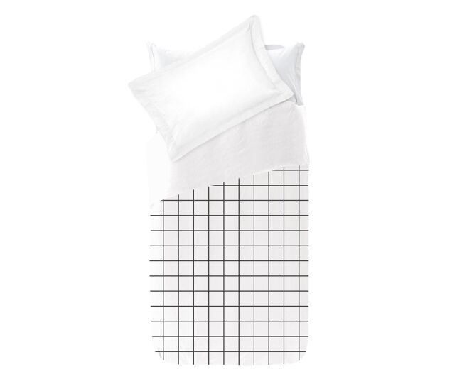 Funda nórdica infantil odin odin - blanco - cama90 (160x270)
