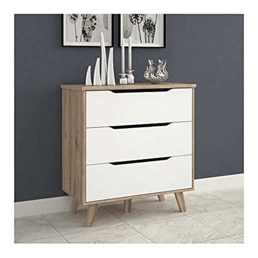 Cómoda Vankka Madeira Eik (80 x 42 x 86,3 cm) Cómoda Vankka Madeira Eik (80 x 42 x 86,3 cm)