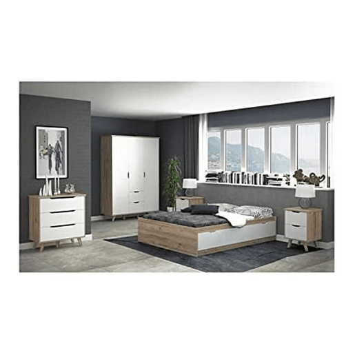 Cómoda Vankka Madeira Eik (80 x 42 x 86,3 cm) Cómoda Vankka Madeira Eik (80 x 42 x 86,3 cm)