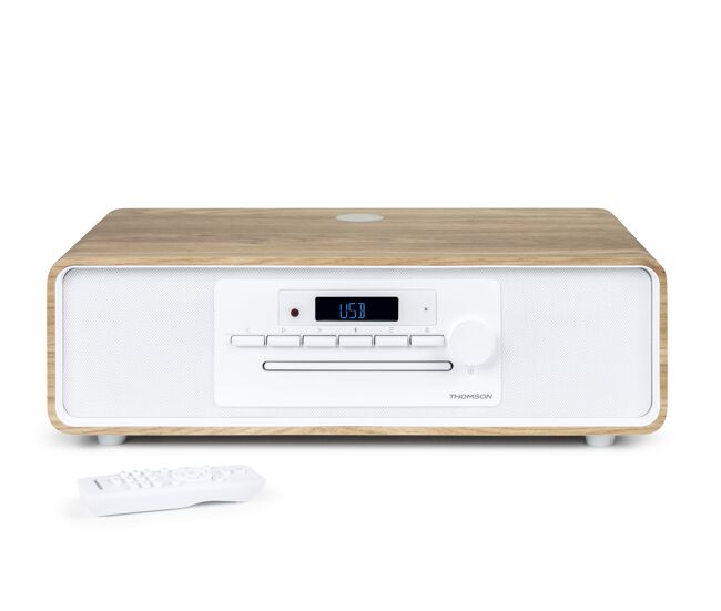 Radio cd bluetooth 60 w mp3 usb con inducción thomson