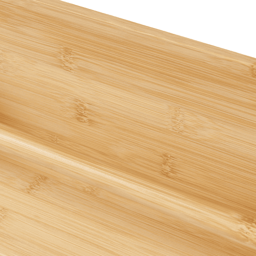 Prateleira de parede Hareid 3 níveis bambu 80x60x12cm - Natural en.casa