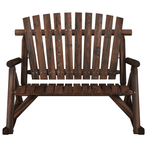 vidaXL Banco de baloiço p jardim 2 lugares 123x96x102 cm abeto maciço vidaXL Banco de baloiço p jardim 2 lugares 123x96x102 cm abeto maciço