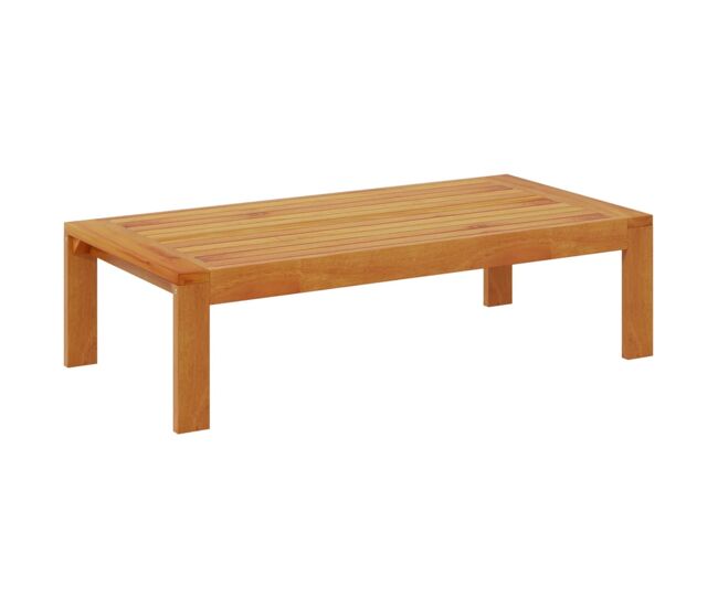Vidaxl mesa de jardín madera maciza de acacia 100x50x27 cm