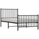 Estructura de cama 90x190 Estructura de cama 90x190 Negro